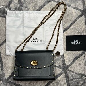 authentic💯Coach Paker 18 with rivets